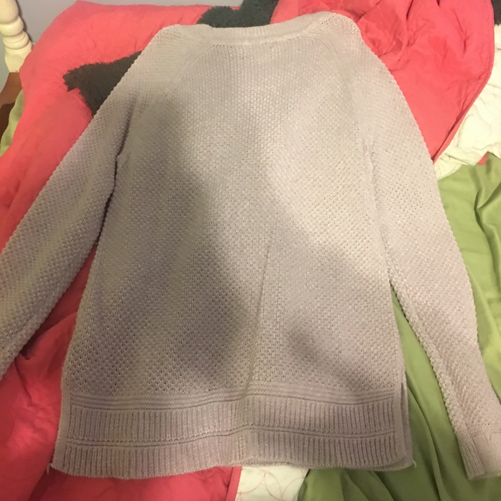 Purple sweater